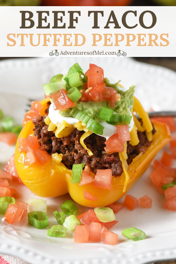 ground beef taco stuffed peppers recipe