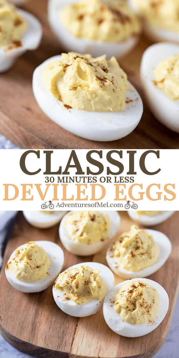Classic and easy deviled eggs recipe