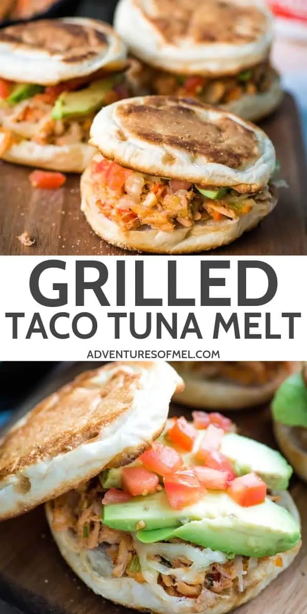 Quick and Easy Grilled Taco Tuna Melt Recipe