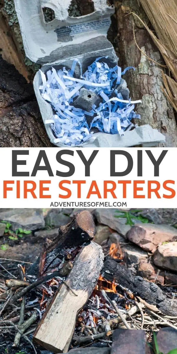 how to make easy homemade fire starters that work like a charm