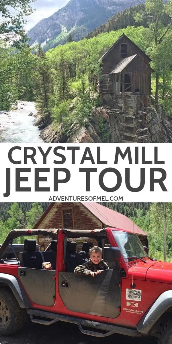 Crystal Mill Jeep Tour in Colorado