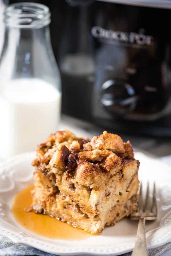Easy Crock Pot French Toast Casserole Adventures of Mel