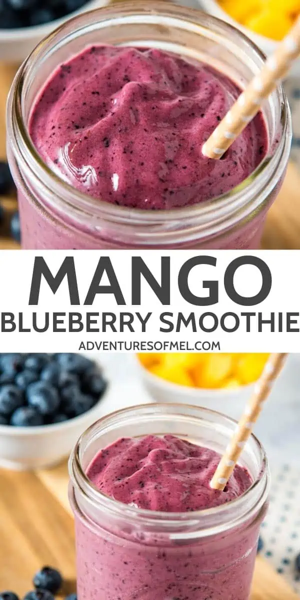 mango blueberry smoothie recipe