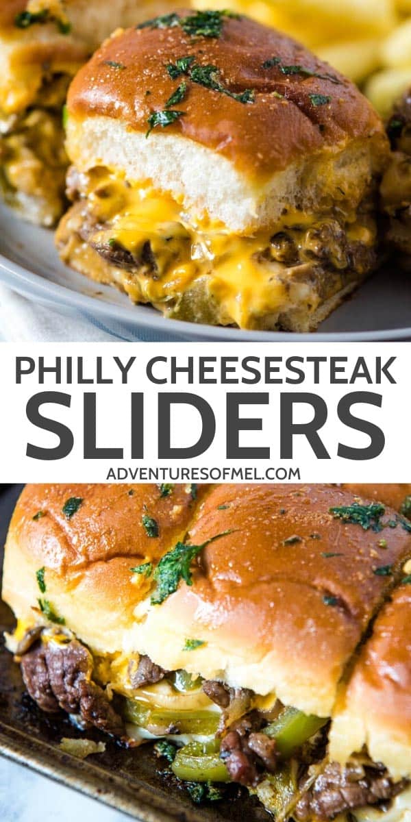 Philly cheesesteak sliders recipe