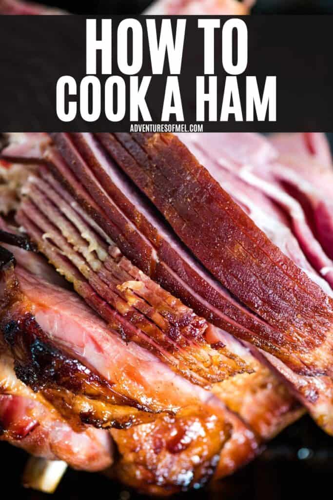 large sliced spiral ham