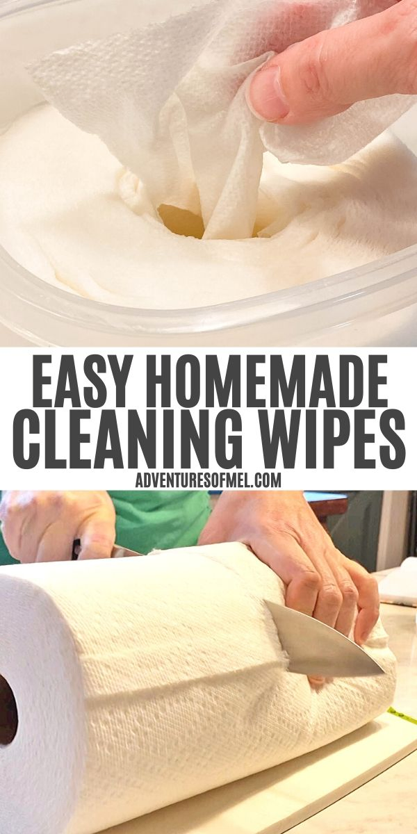 easy homemade cleaning wipes recipe and how-to