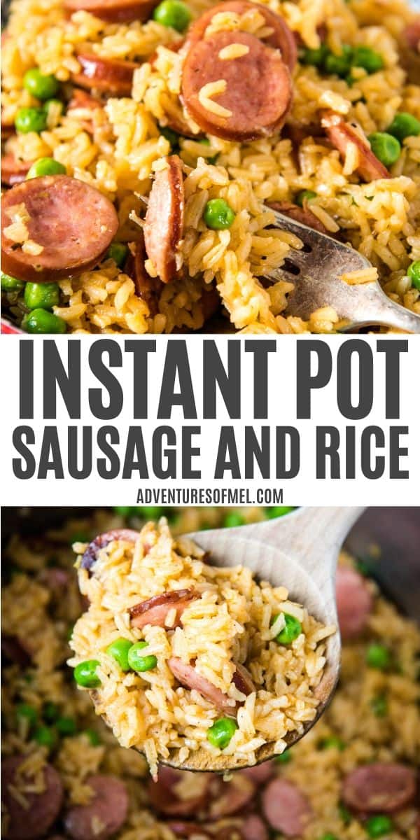 Instant Pot Sausage and Rice Recipe