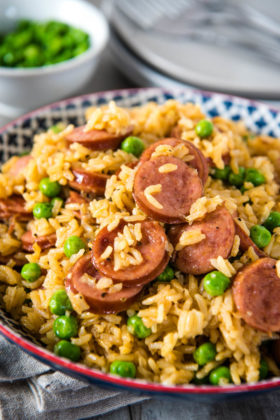 Easy Instant Pot Sausage and Rice (Recipe + Video)