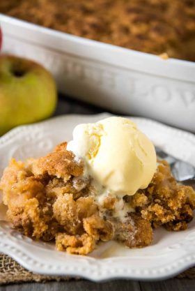 Easy Apple Crumble without Oats