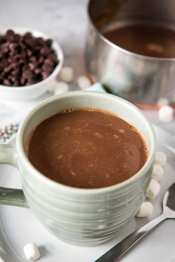 Homemade Hot Chocolate with Chocolate Chips Adventures of Mel