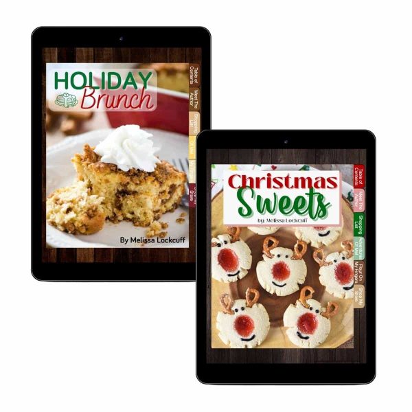 Holiday Brunch and Christmas Sweets eBooks on tablets