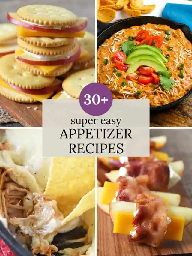 30 Super Easy Appetizer Recipes