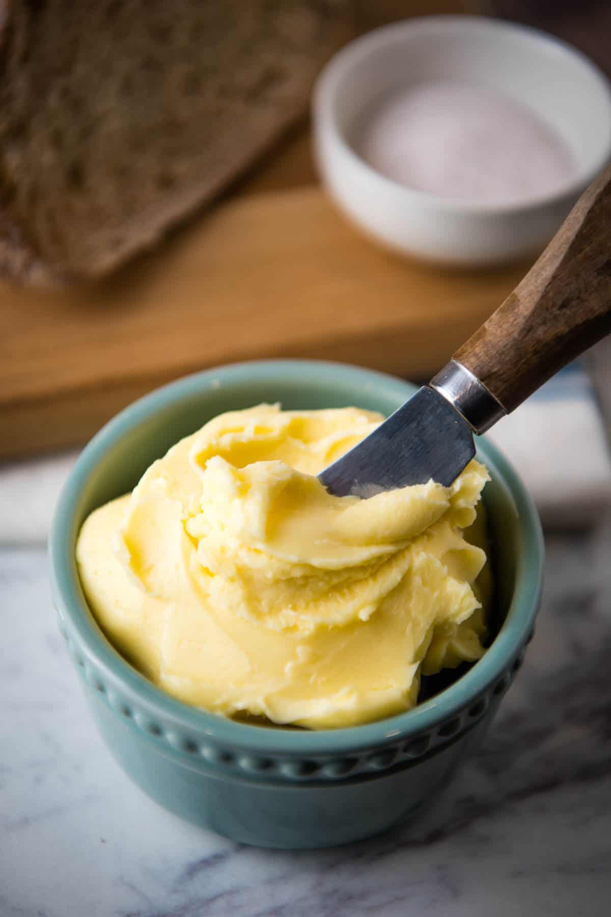 How to Make Salted Butter from Raw Milk - Adventures of Mel