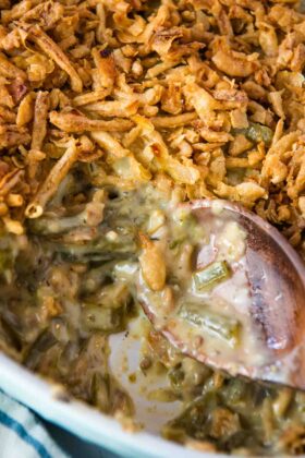 Easy Homemade Green Bean Casserole Recipe for a Crowd