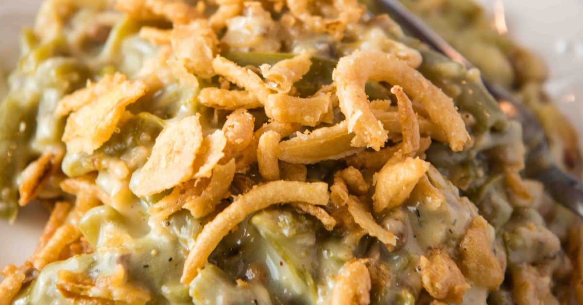 Easy Homemade Green Bean Casserole Recipe for a Crowd Adventures of Mel