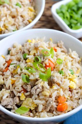 Easy Chinese Pork Fried Rice Recipe From Scratch