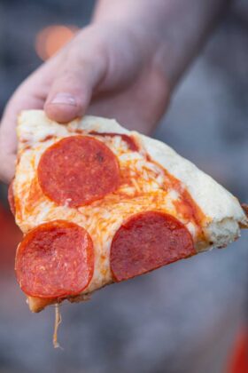 Easy Pepperoni Cast Iron Pizza Recipe From Scratch