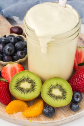 Creamy Fruit Salad Dressing (Old-Fashioned Recipe)