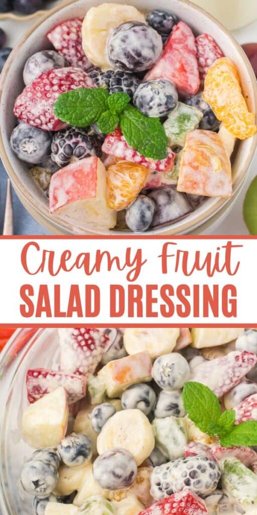 Creamy Fruit Salad Dressing (Old-Fashioned Recipe) - Adventures of Mel