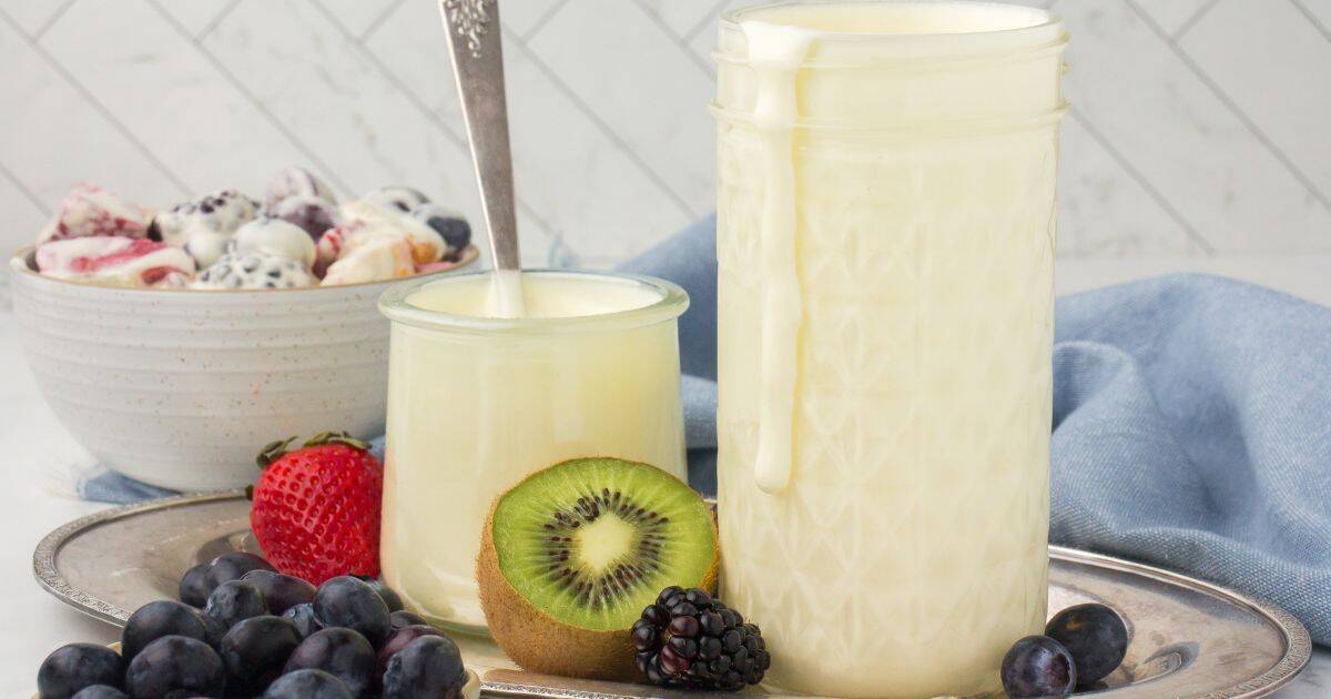 Creamy Fruit Salad Dressing (Old-Fashioned Recipe) - Adventures of Mel