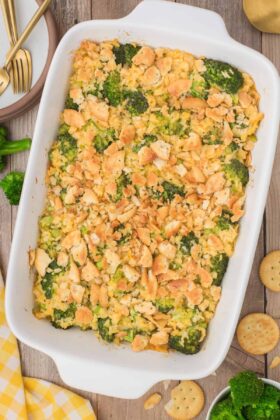 Classic Southern Broccoli Cheese Rice Casserole Recipe