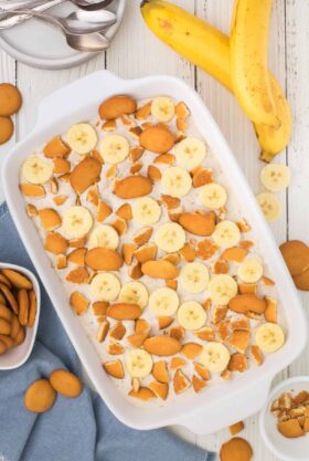Easy No Bake Banana Pudding With Vanilla Wafers